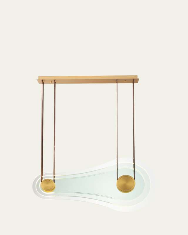 x Nina Magon design from Studio M Stratum 2-Light LED Pendant